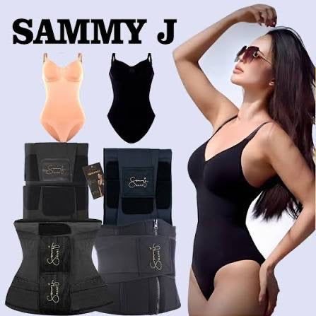Sammy J brand campaign showing belts and model